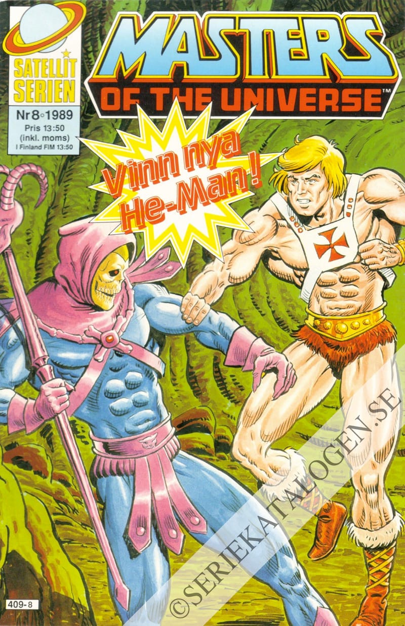 Framsida på Satellitserien #8 (1989)