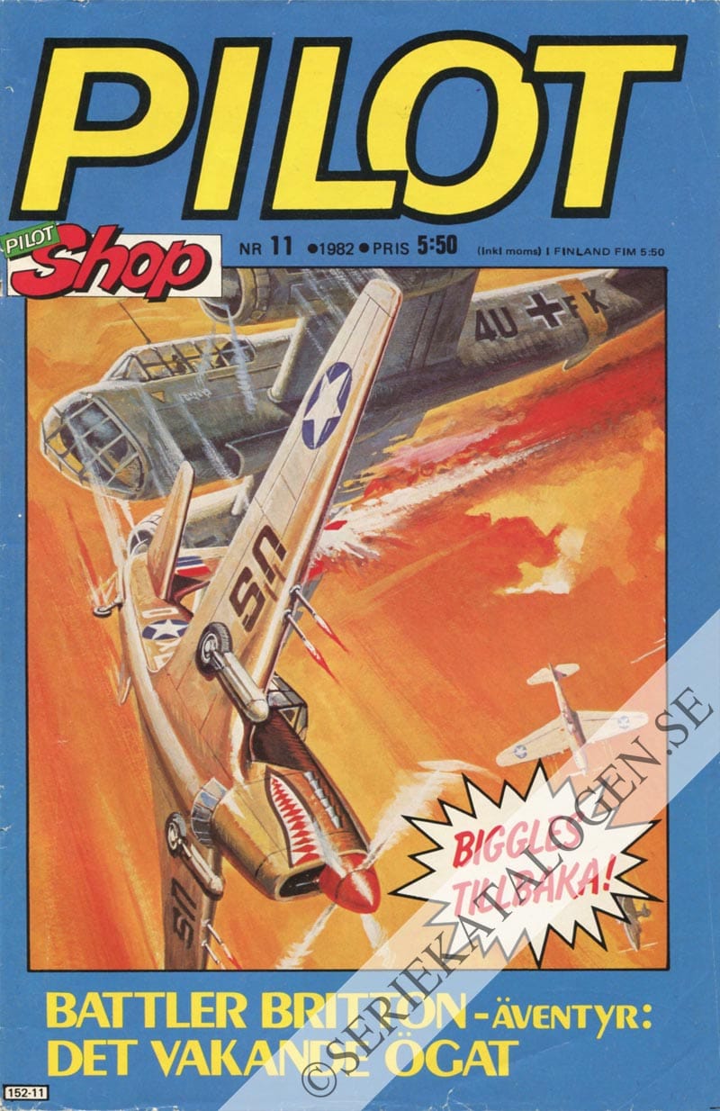 Framsida på Pilot-22 #11 (1982)