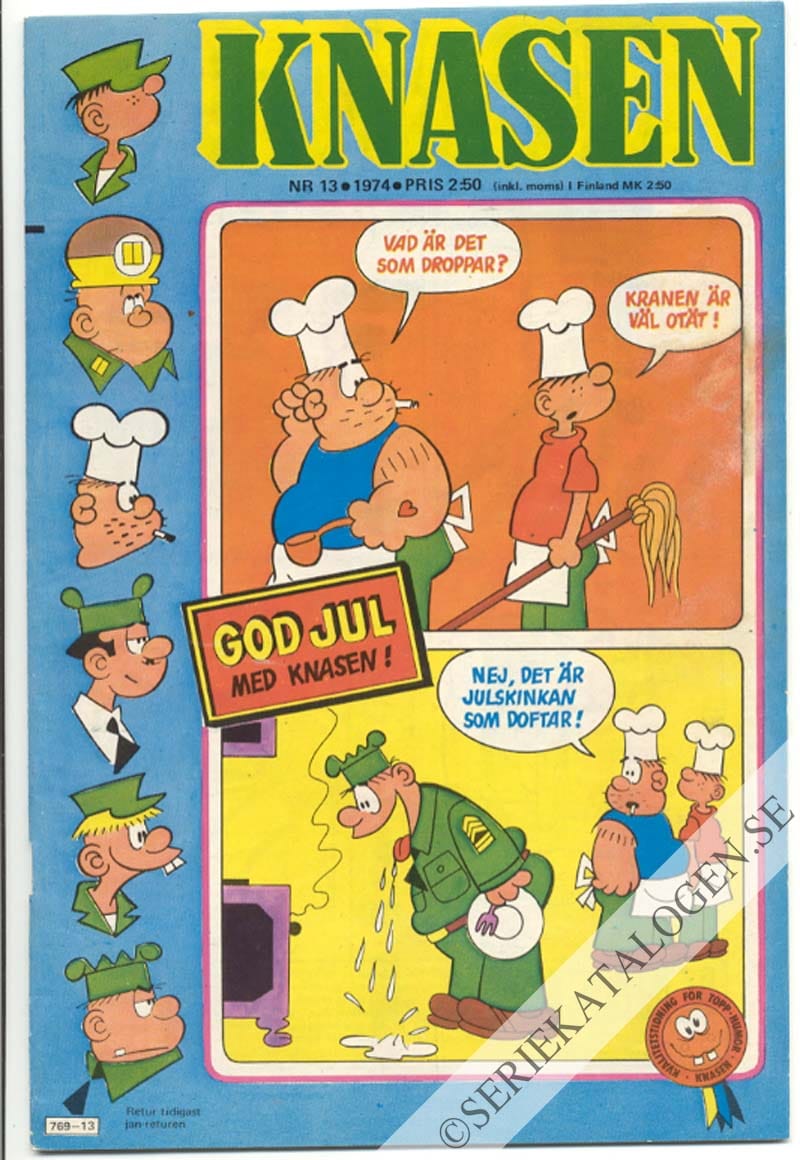Framsida på Knasen #13 (1974)