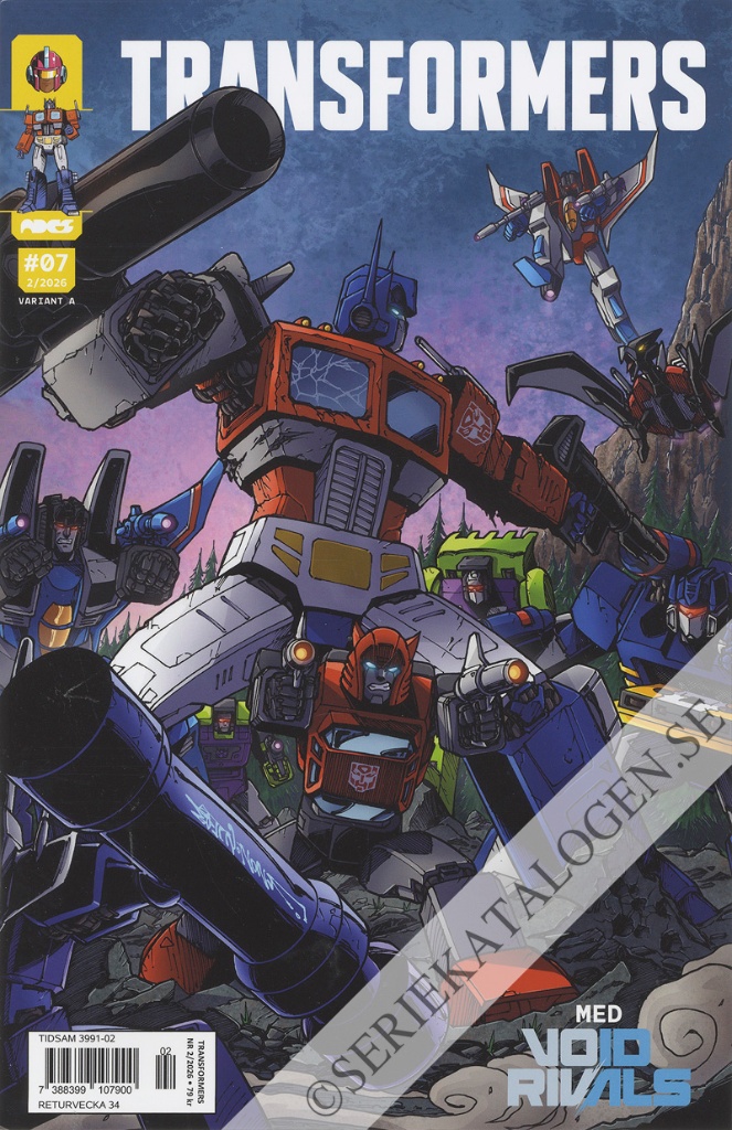 Framsida på Transformers #2 (2026)