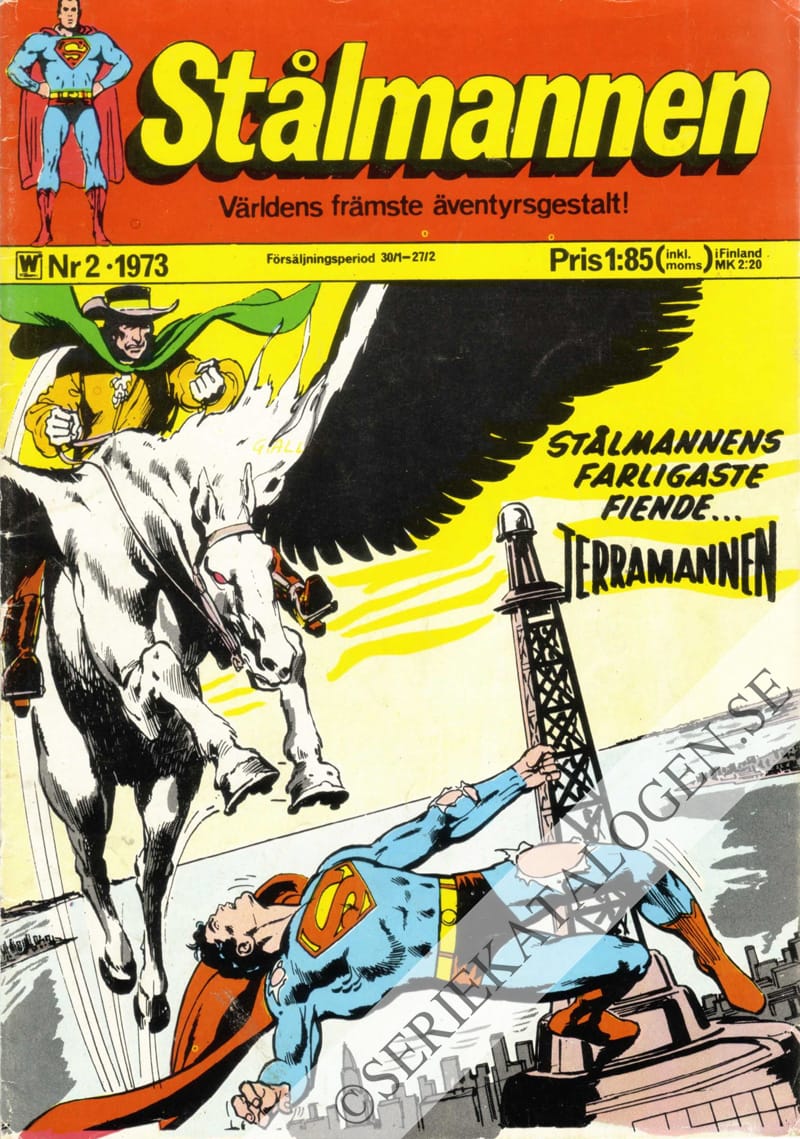 Framsida på Stålmannen #2 (1973)
