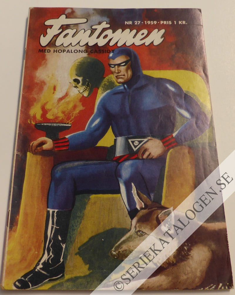 Framsida på Fantomen #27 (1959)
