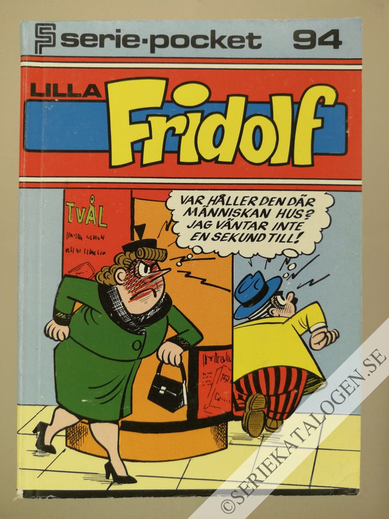 Framsida på Seriepocket #94 - Lilla Fridolf (1980)