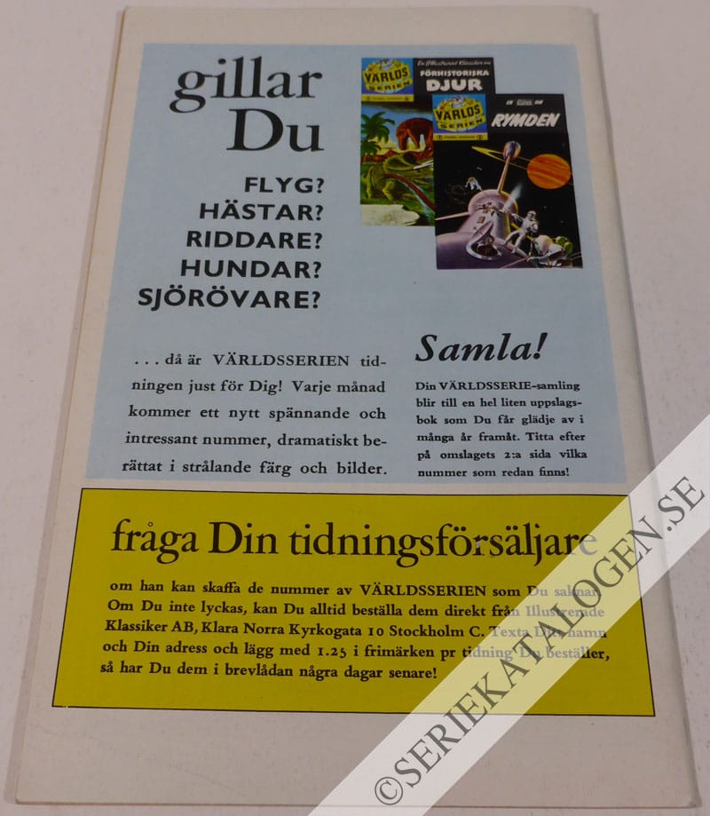Baksida på Mot toppen, om bergs- bestigning (1961)