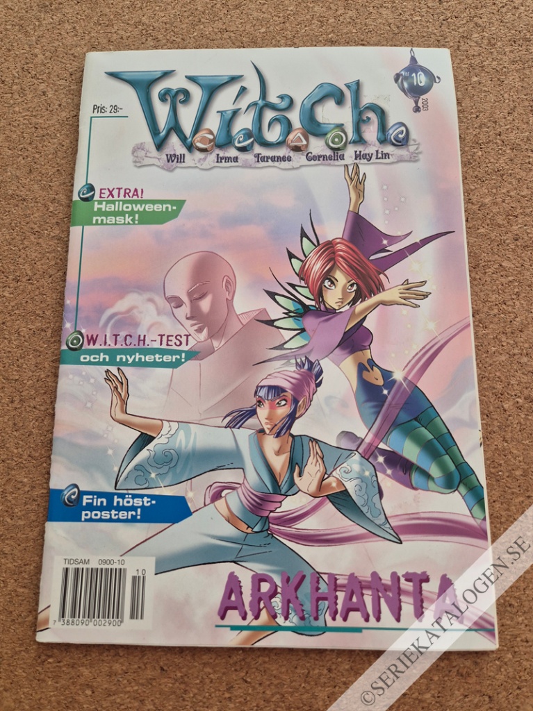 Framsida på W.i.t.c.h. #10 - Arkhanta (2003)
