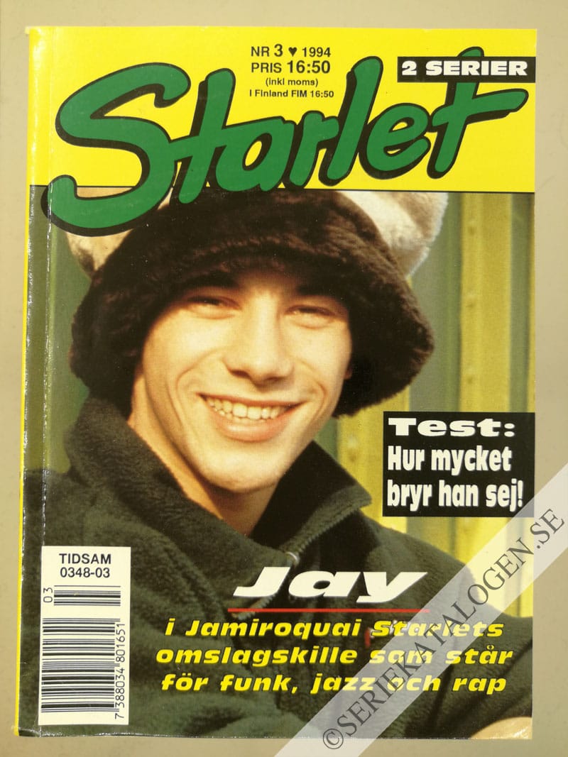 Framsida på Starlet #3 (1994)