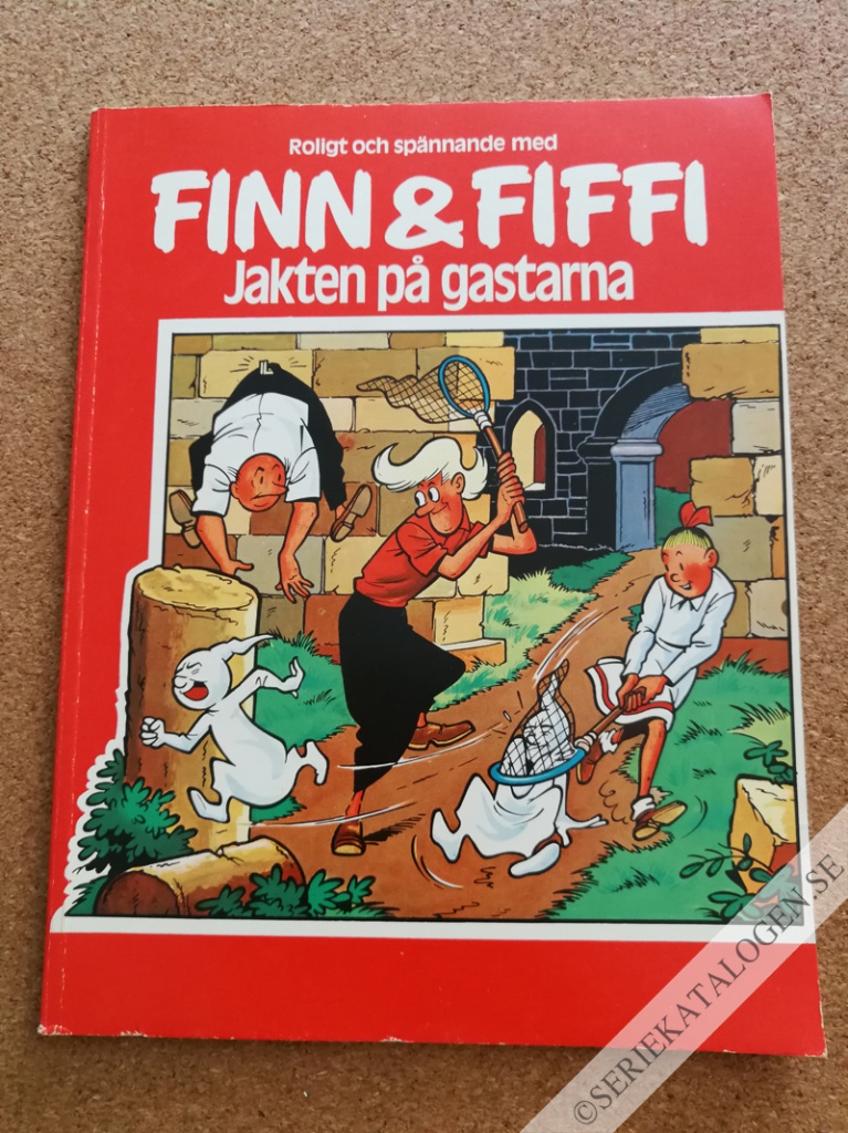 Framsida på Finn & Fiffi Jakten på gastarna (19??)