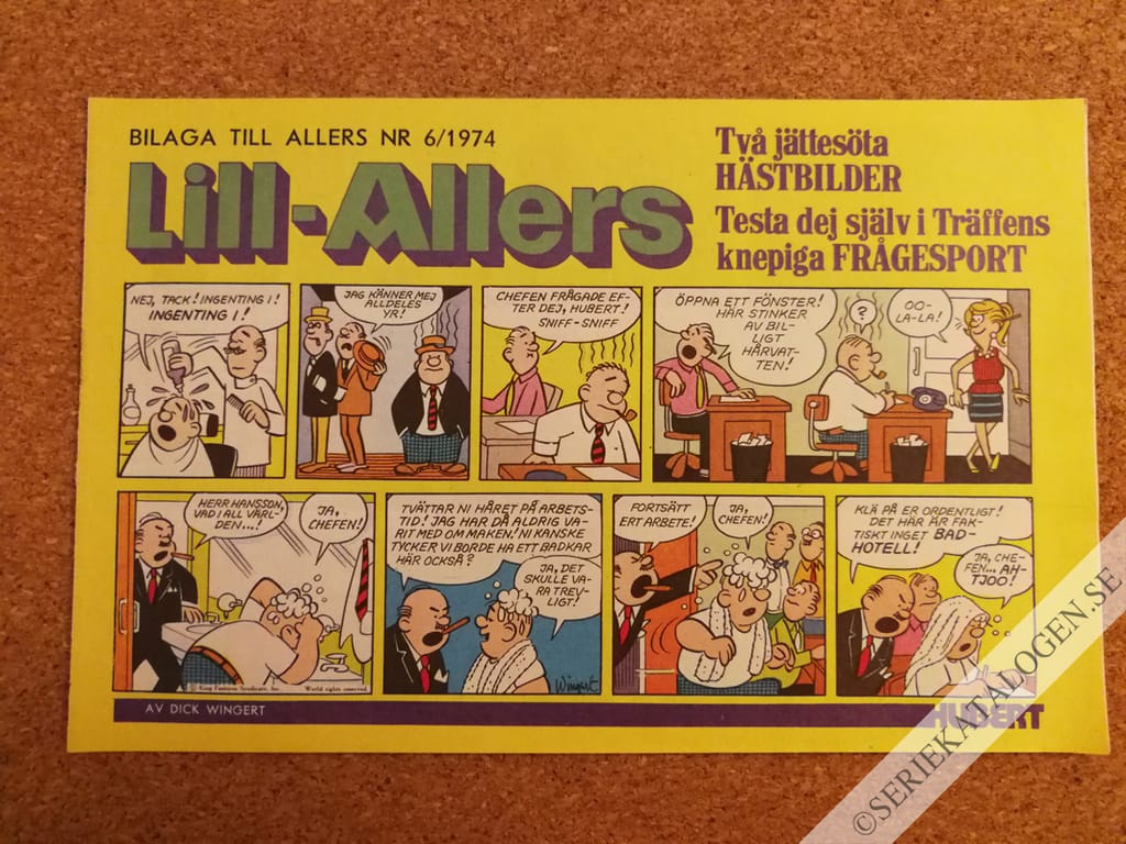 Framsida på Lill-Allers #6 (1974)
