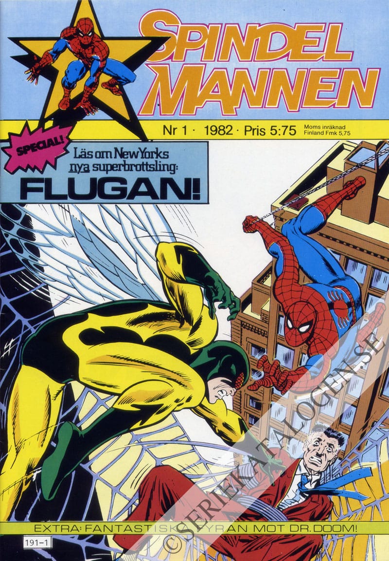 Framsida på Spindelmannen #1 (1982)