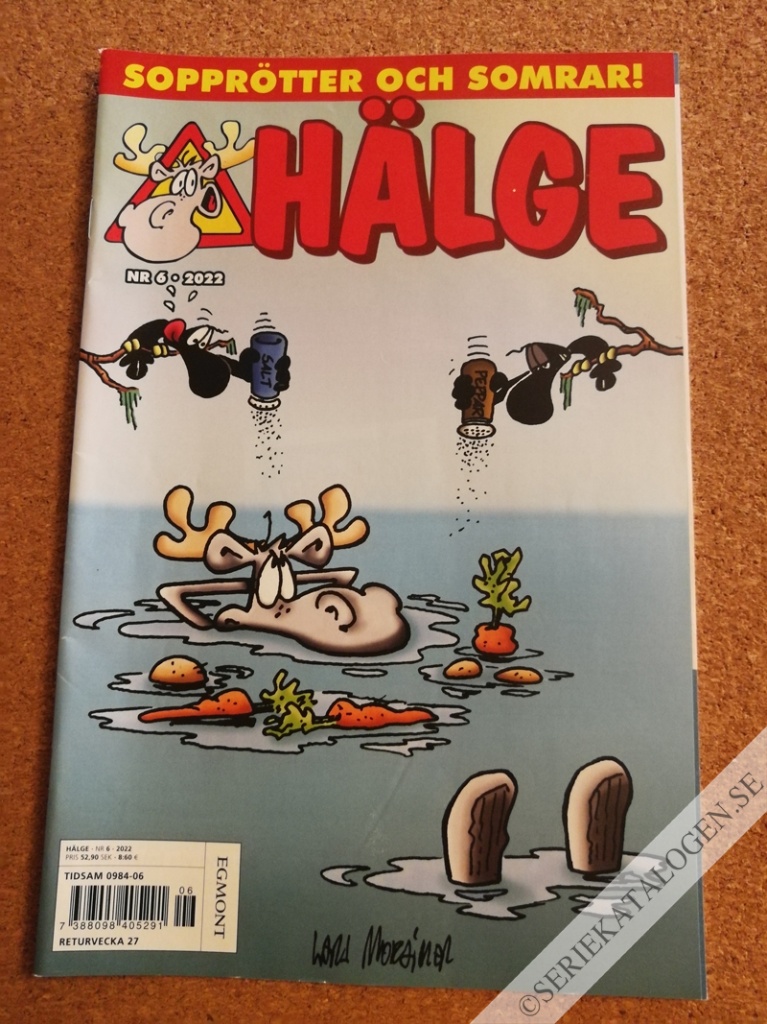 Framsida på Hälge #6 (2022)