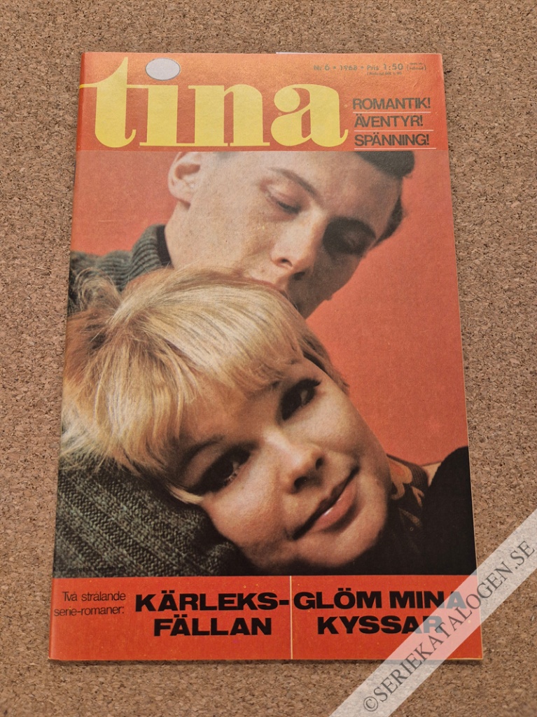 Framsida på Tina #6 (1968)