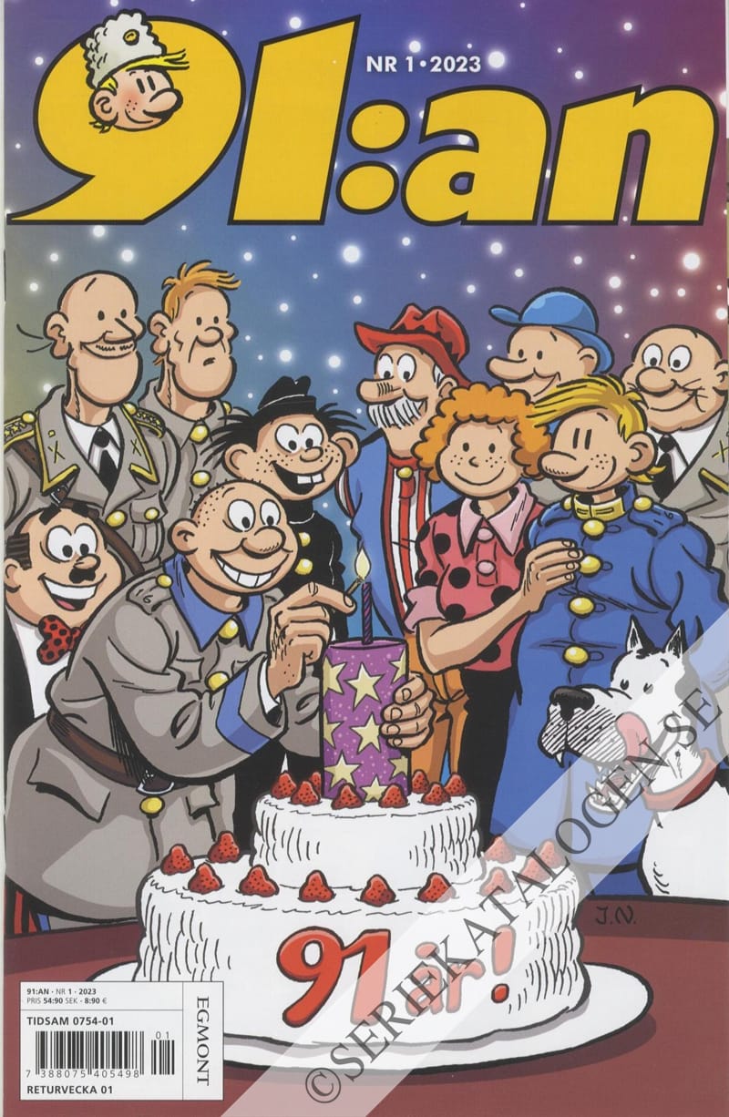 Framsida på 91:an #1 (2023)