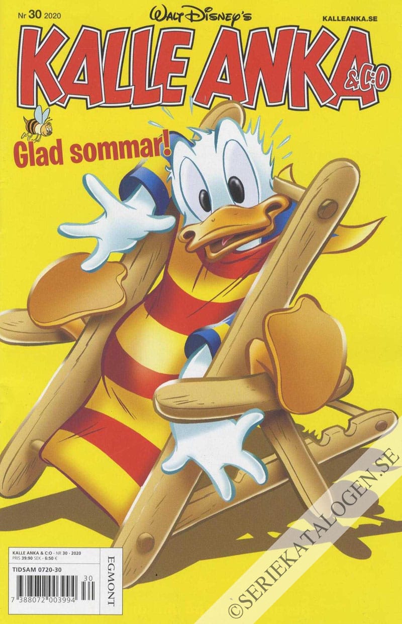 Framsida på Kalle Anka & C:o #30 (2020)