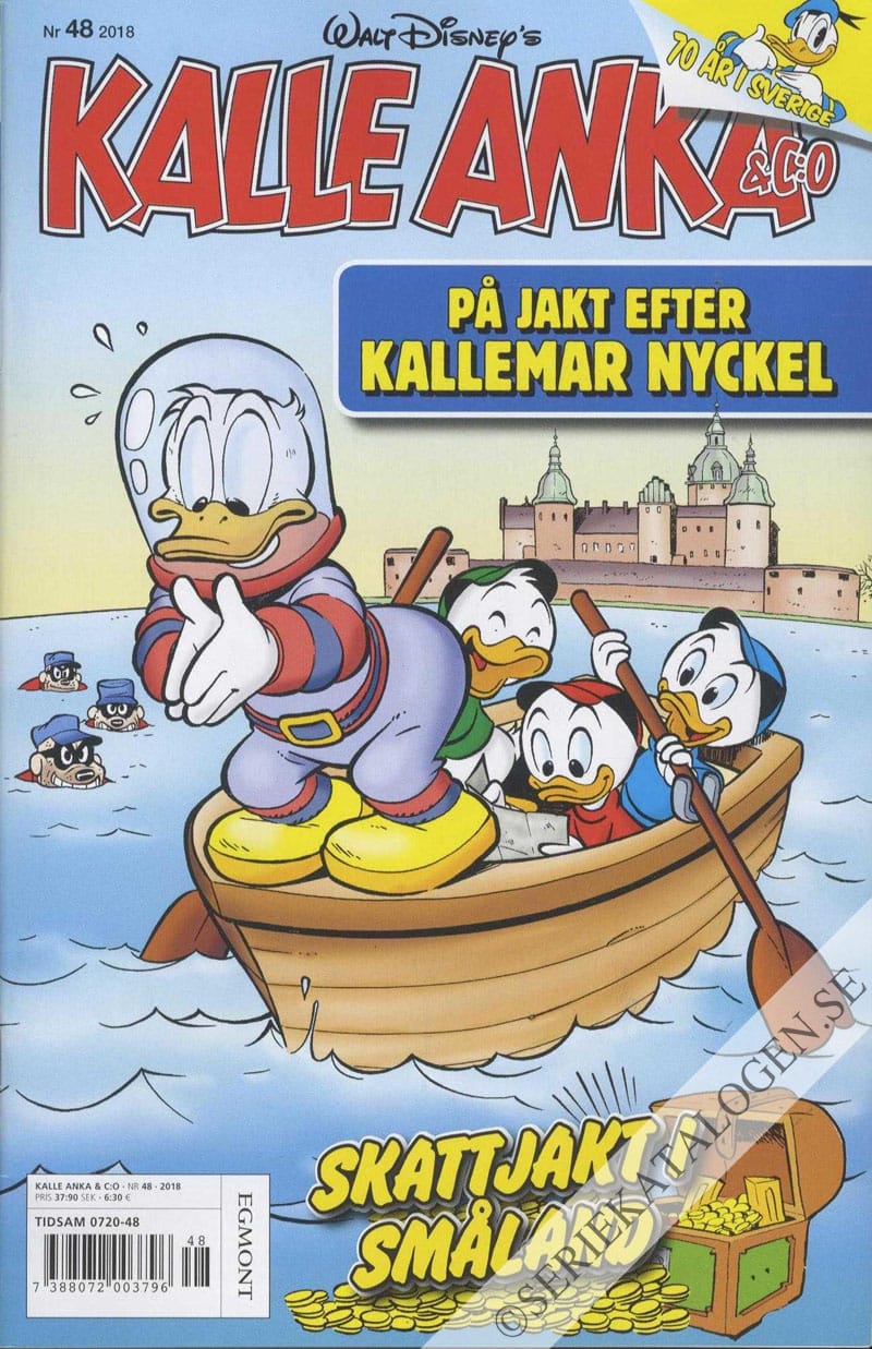 Framsida på Kalle Anka & C:o #48 (2018)