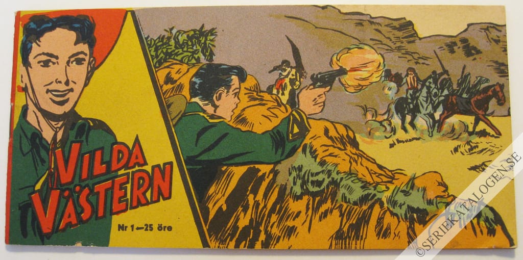 Framsida på Vilda Västern #1 (1959)