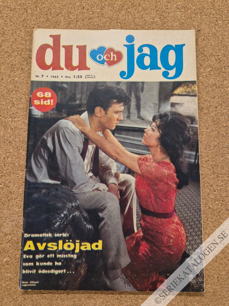 Framsida på Du och jag #7 (1962)