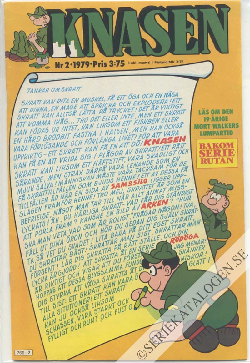 Framsida på Knasen #2 (1979)