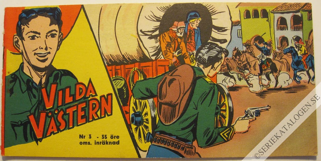 Framsida på Vilda Västern #3 (1963)