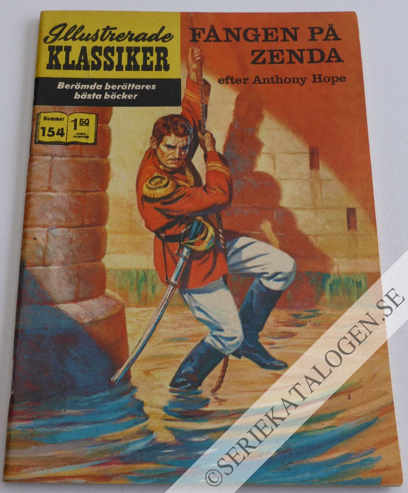 Framsida på Fången på Zenda (1969)