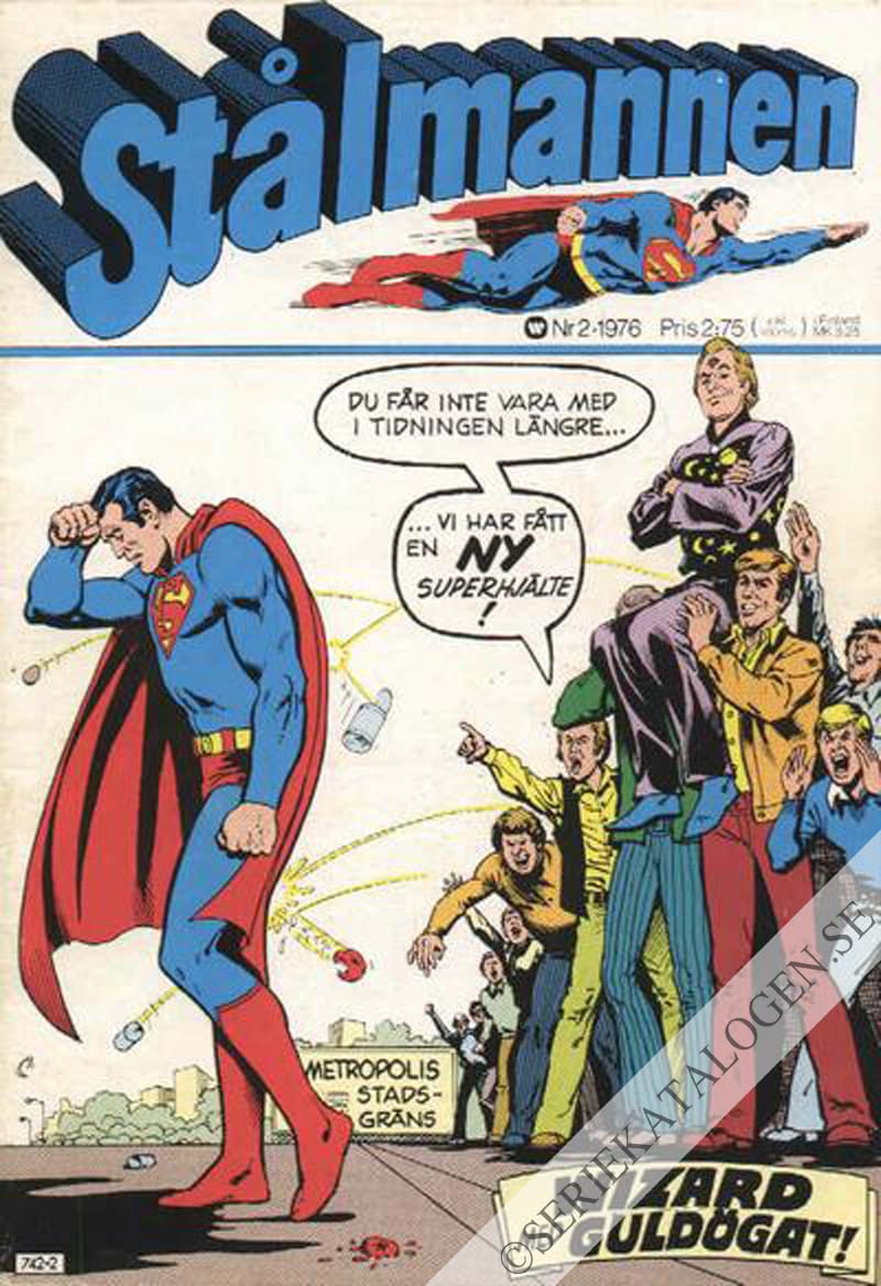 Framsida på Stålmannen #2 (1976)