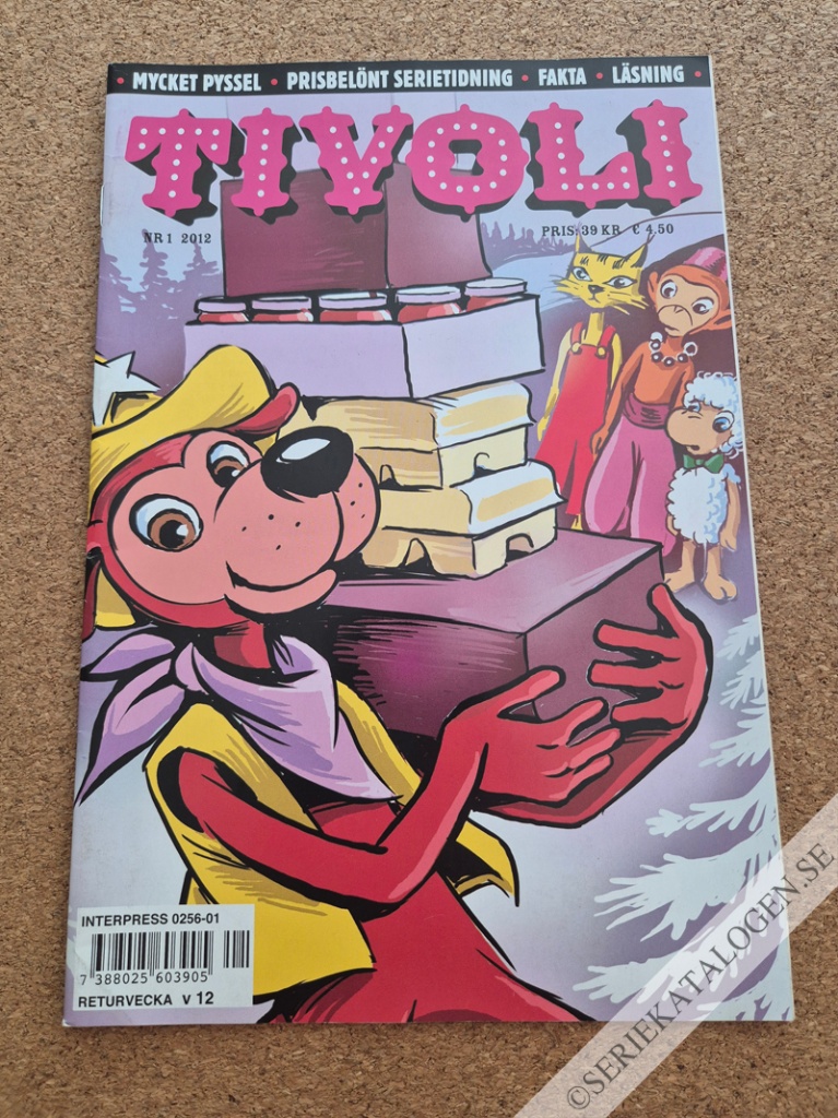 Framsida på Tivoli med vänner #1 (2012)