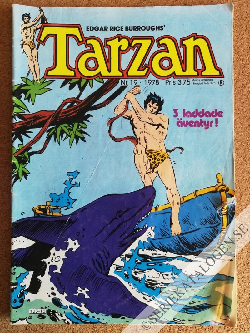 Framsida på Tarzan #19 (1978)