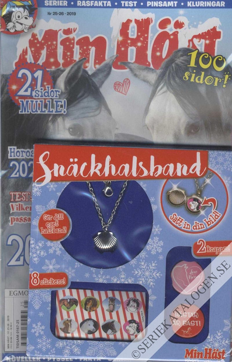 Framsida på Min häst #25-26 (2019)