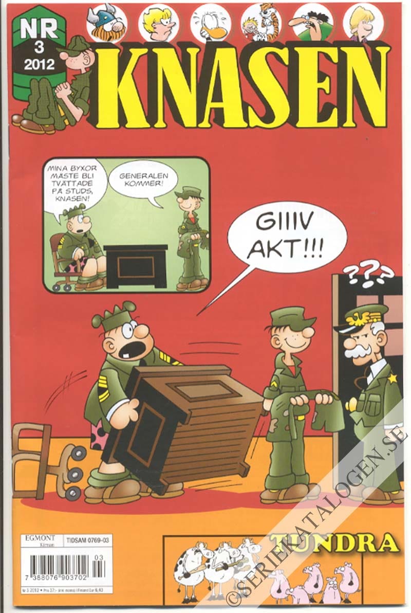 Framsida på Knasen #3 (2012)
