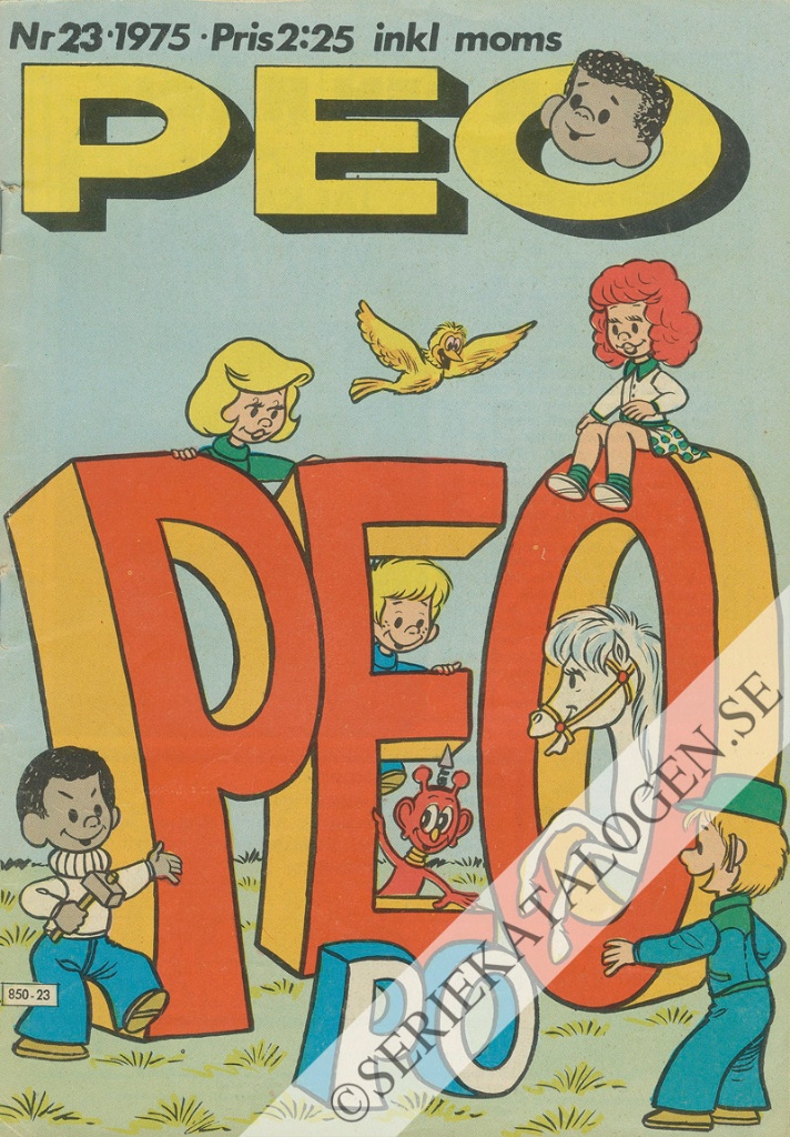 Framsida på Peo #23 (1975)