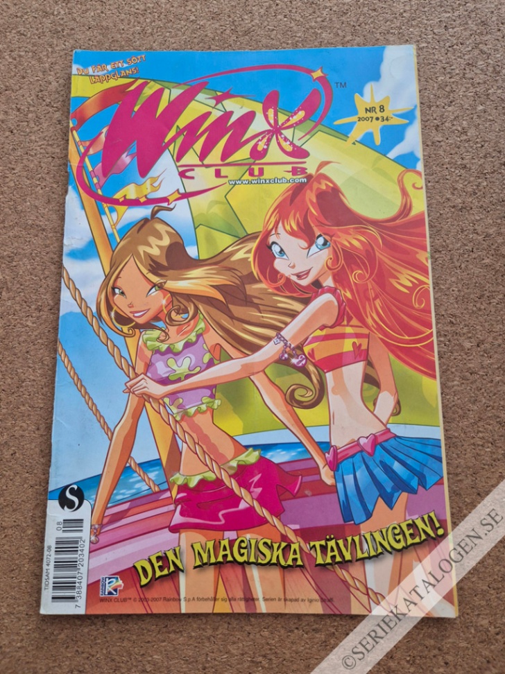 Framsida på Winx Club #8 (2007)