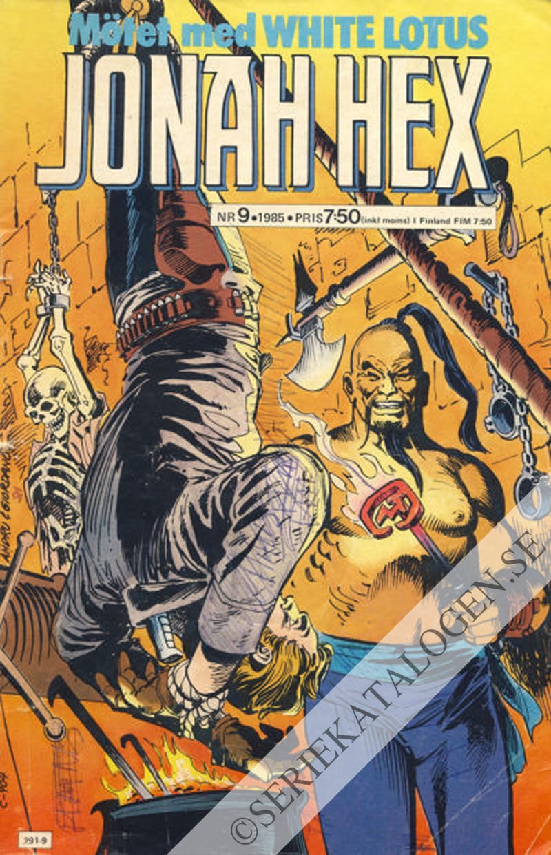 Framsida på Jonah Hex #9 (1985)