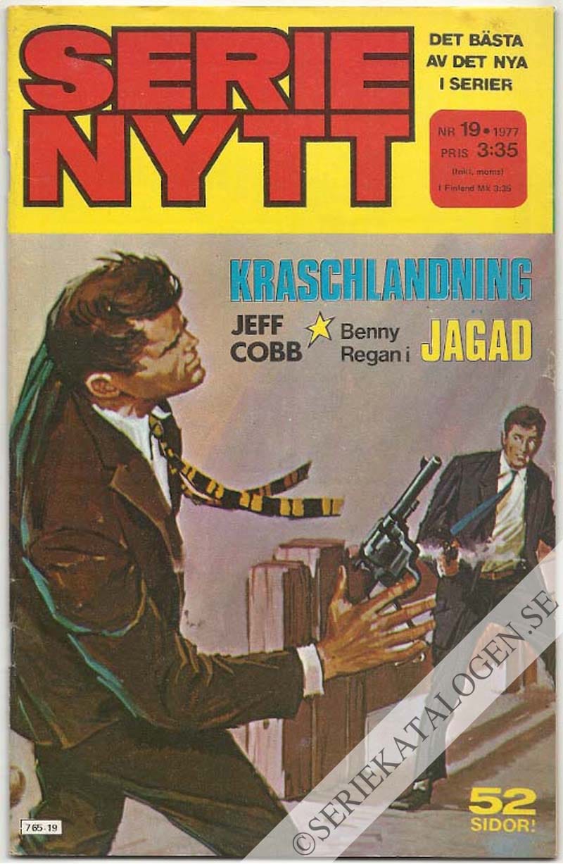 Framsida på Serie-Nytt #19 (1977)