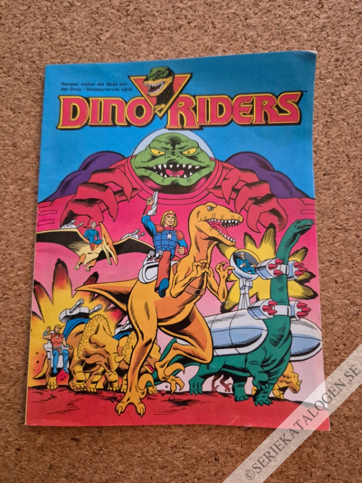 Framsida på Dino Riders # (1987)