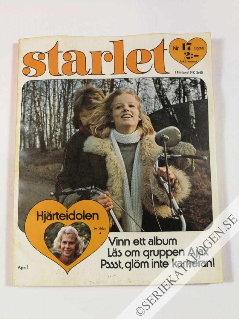 Framsida på Starlet #17 (1974)