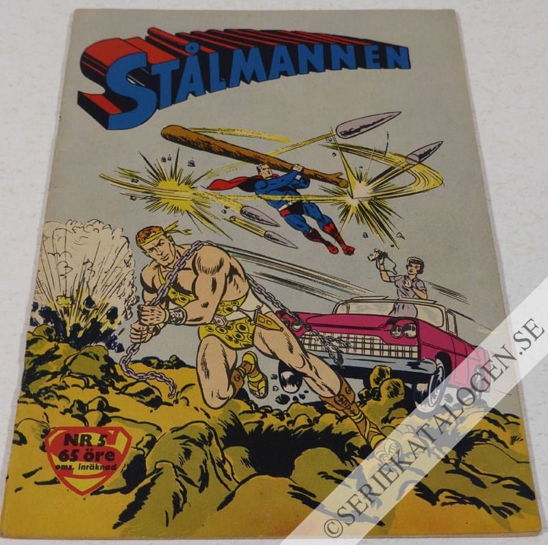 Framsida på Stålmannen #5 (1961)