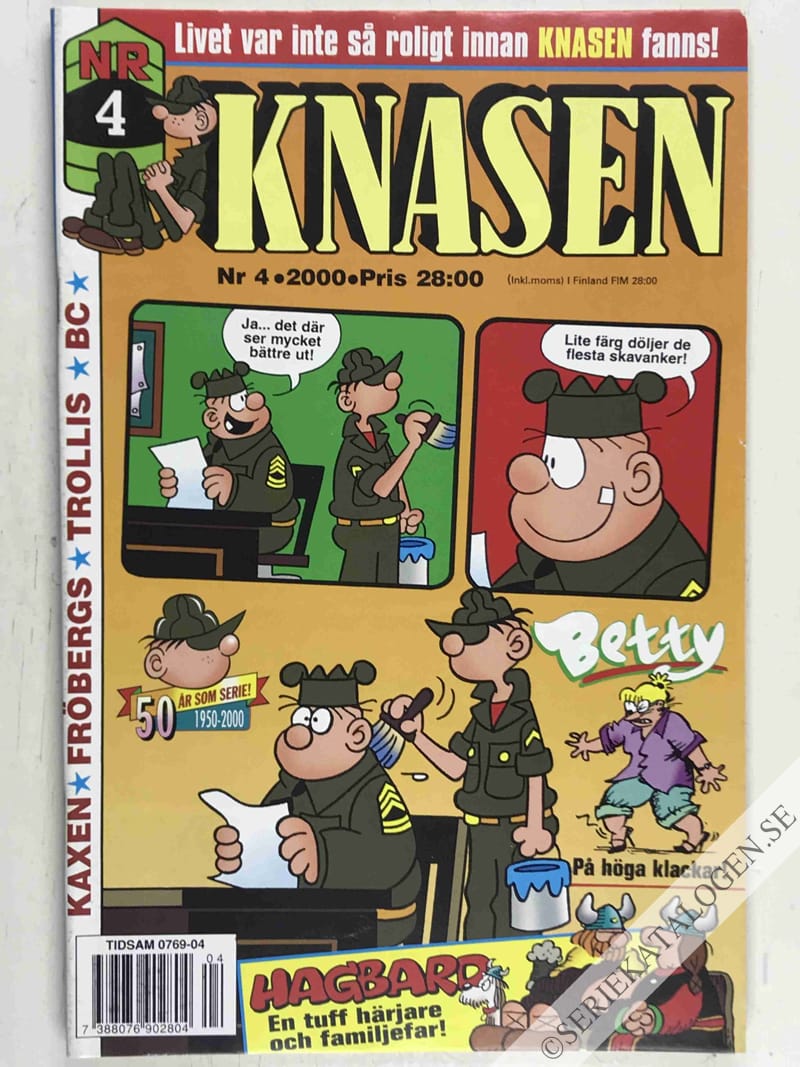 Framsida på Knasen #4 (2000)