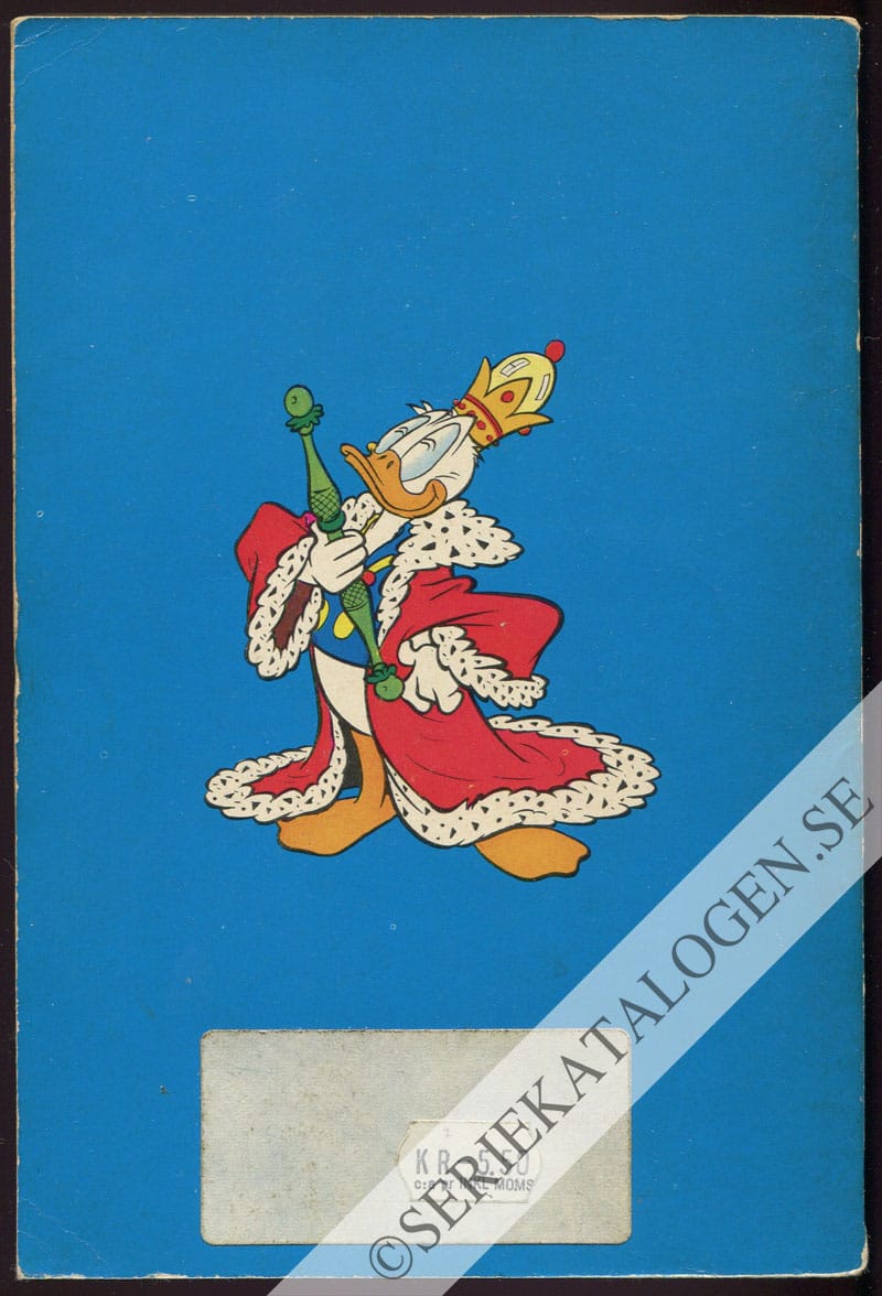 Baksida på Kalle Anka i toppform (1969)