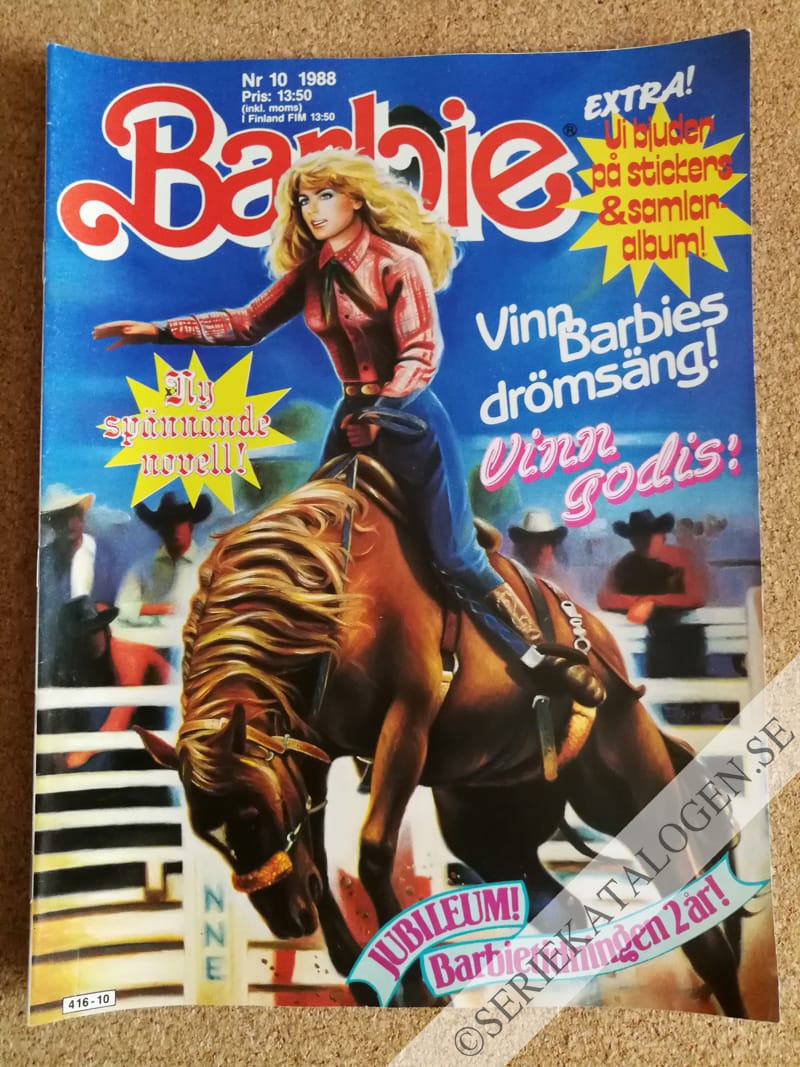 Framsida på Barbie #10 (1988)
