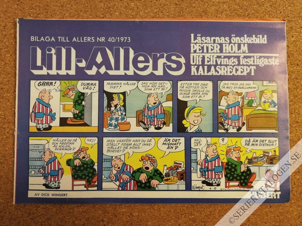 Framsida på Lill-Allers #40 (1973)
