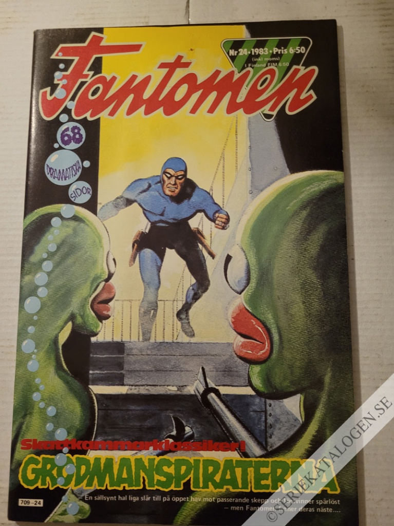 Framsida på Fantomen #24 (1983)