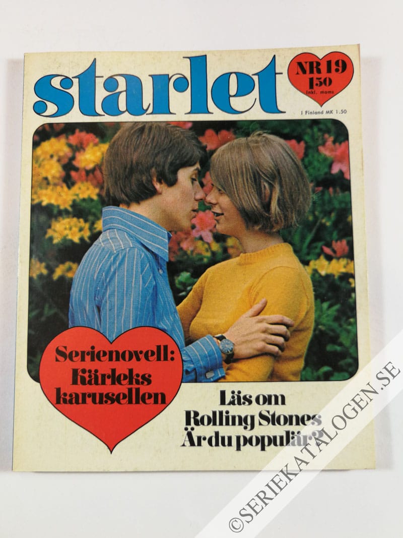 Framsida på Starlet #19 (1970)