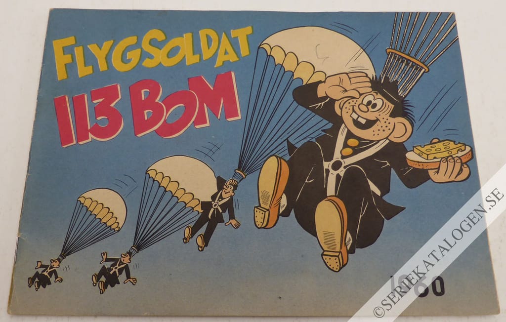 Framsida på Flygsoldat 113 Bom # (1959)