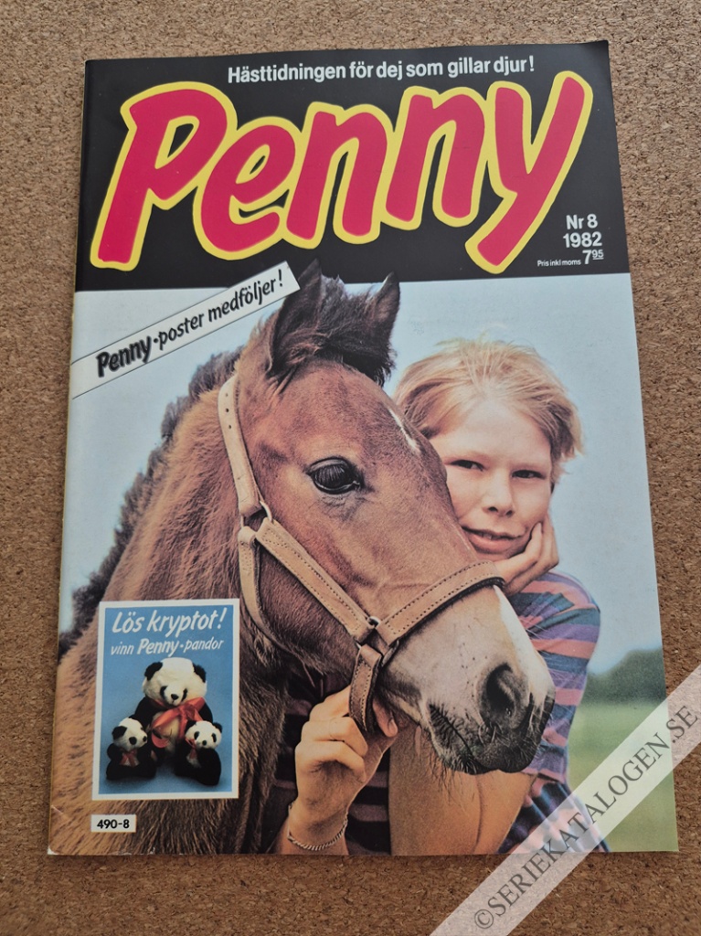 Framsida på Penny #8 (1982)