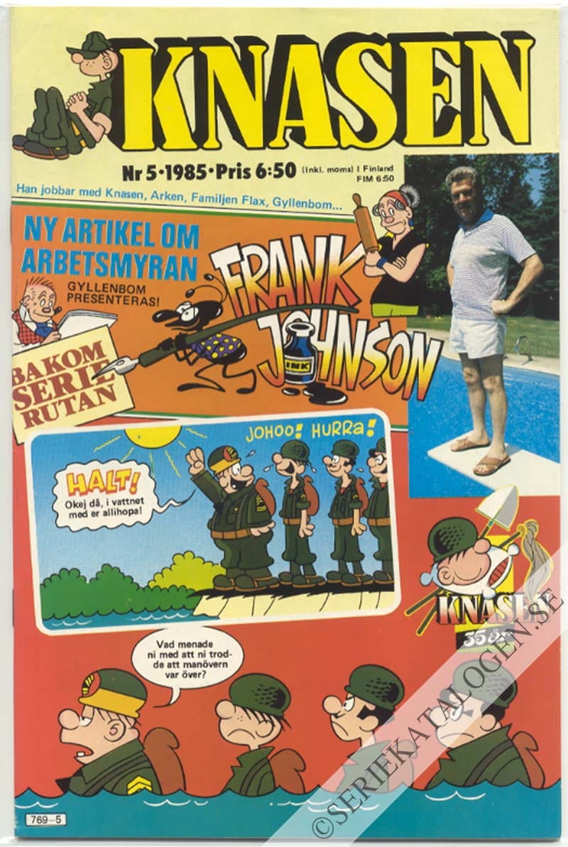 Framsida på Knasen #5 (1985)