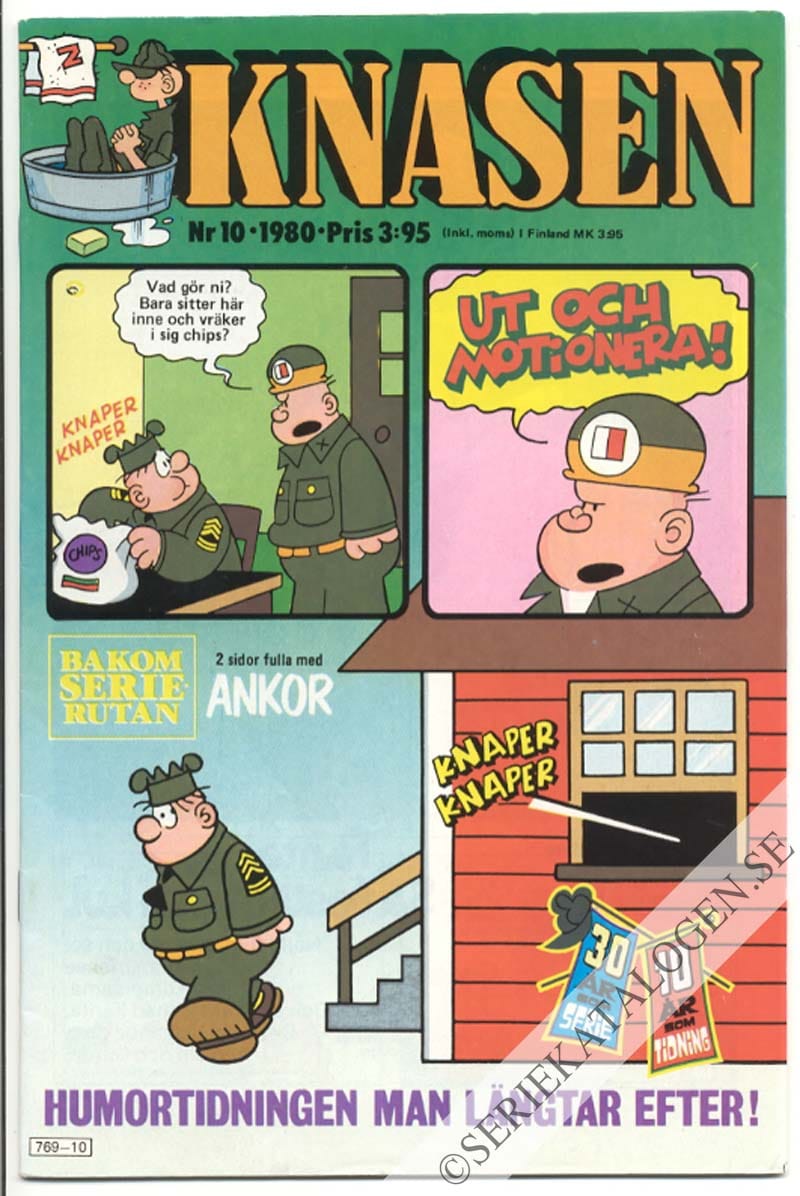 Framsida på Knasen #10 (1980)