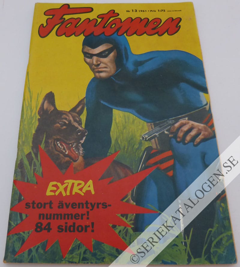 Framsida på Fantomen #13 (1961)