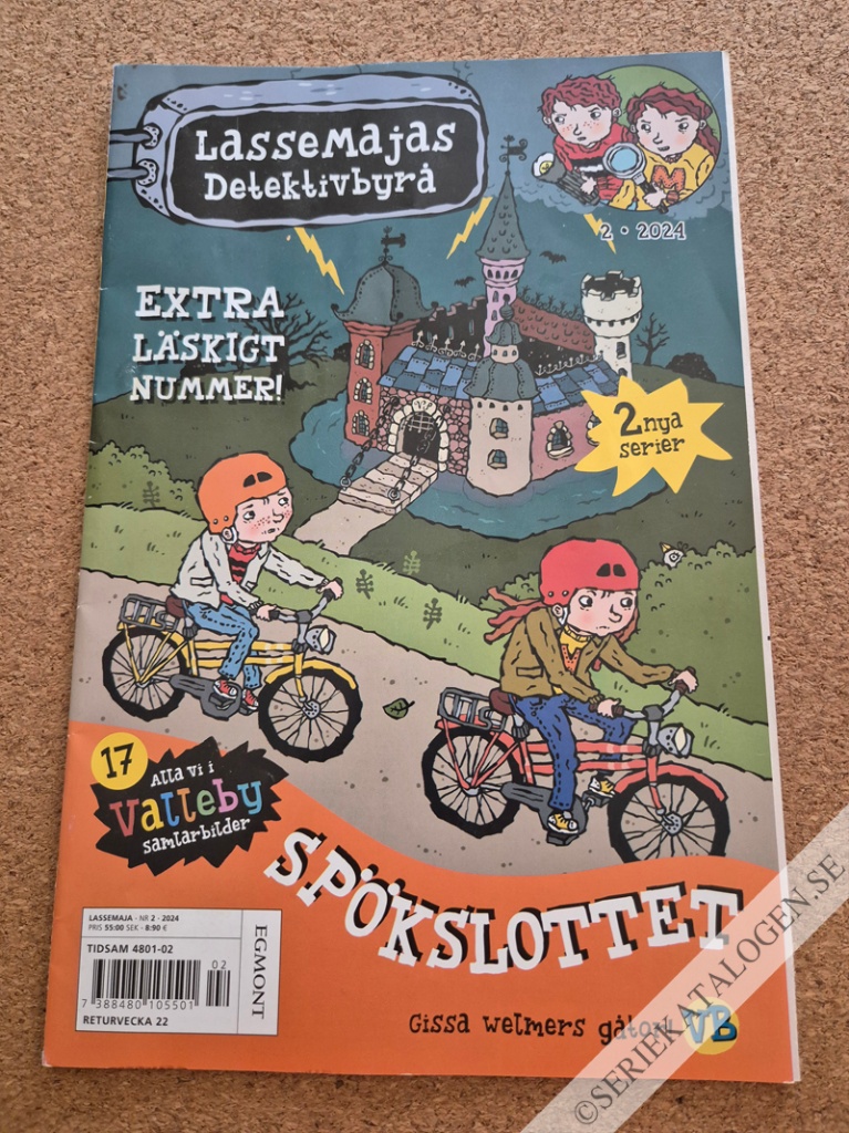 Framsida på LasseMajas detektivbyrå #2 (2024)