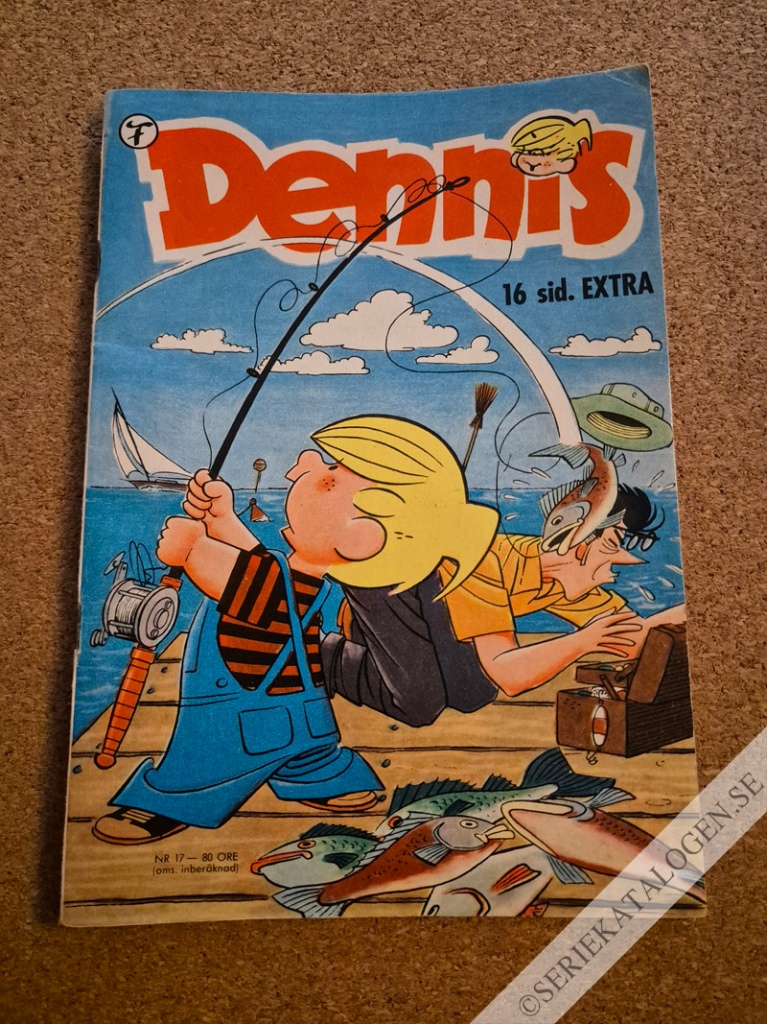 Framsida på Dennis #17 (1961)