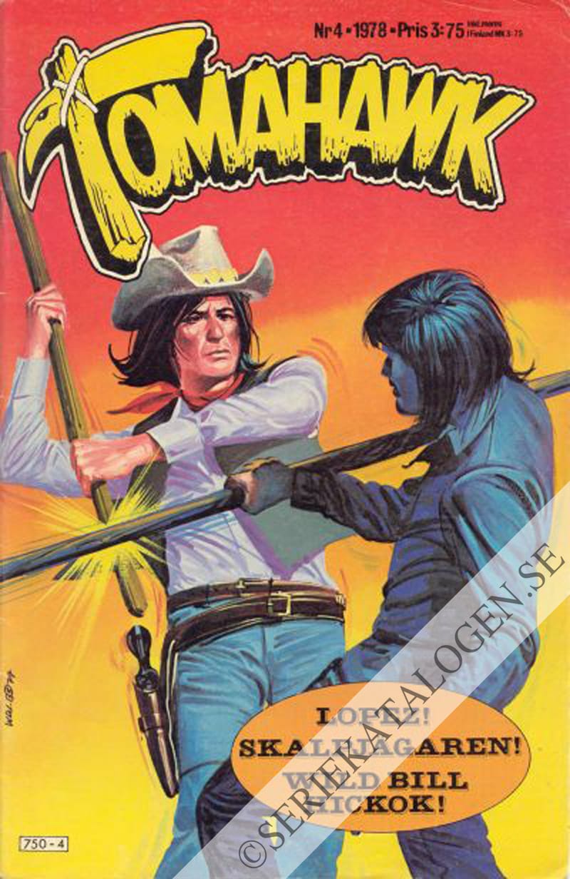 Framsida på Tomahawk #4 (1978)