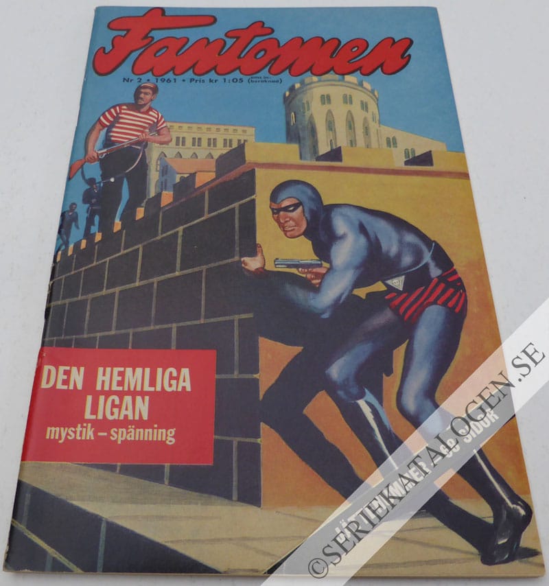 Framsida på Fantomen #2 (1961)